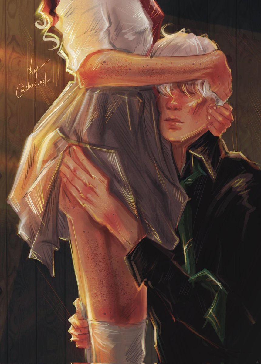 "I missed you"

#secretrelationship  #hogwarts
#dramione #hermionegranger  #dracoxhermione  #dracomalfoy #hpfanart #hpfandom #gryffindor #slytherin