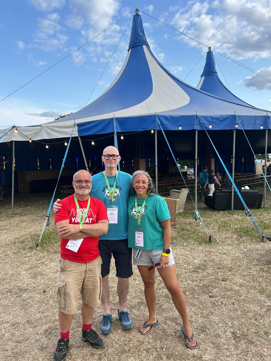 AFNnetwork's tweet image. Thanks to everyone who who visited our tent at #Groundswell2025 . Whether you stopped for a chat or joined one of our sessions, it was fantastic to see so many of you, and a special thanks to our brilliant speakers!