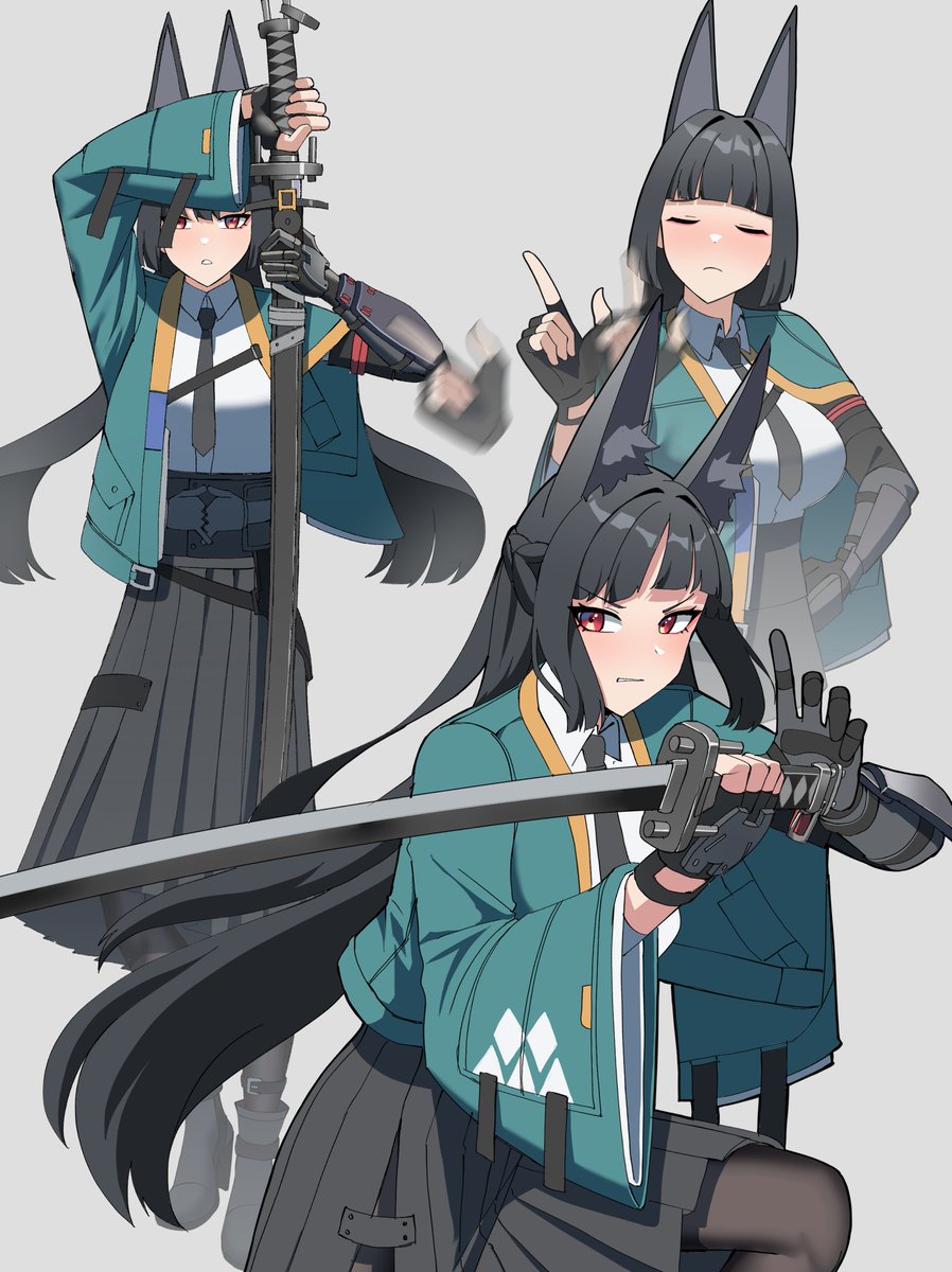 gar32drawshit's tweet image. silly Miyabi drawing