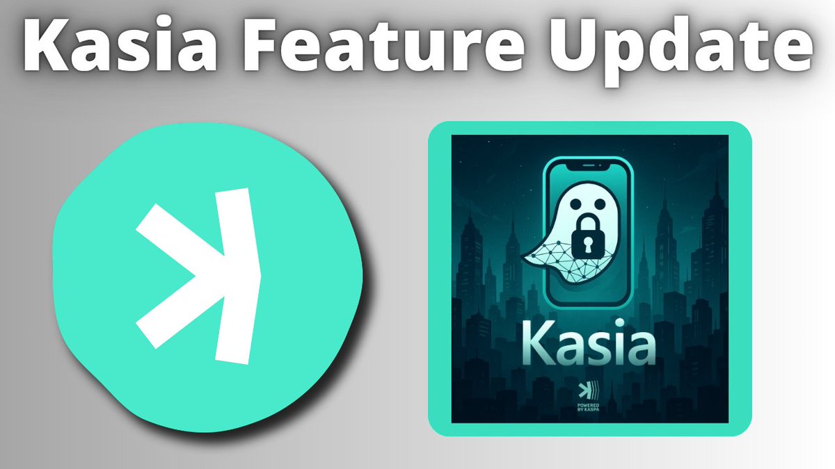 Kasia Messaging Version 0.2.0 Is Out! | Private Messaging On Kaspa Feature Review

Watch the Premiere at 6:30 EST👇
youtube.com/watch?v=KB3Ku6…

$KAS <a href="/kasiamessaging/">Kasia</a>