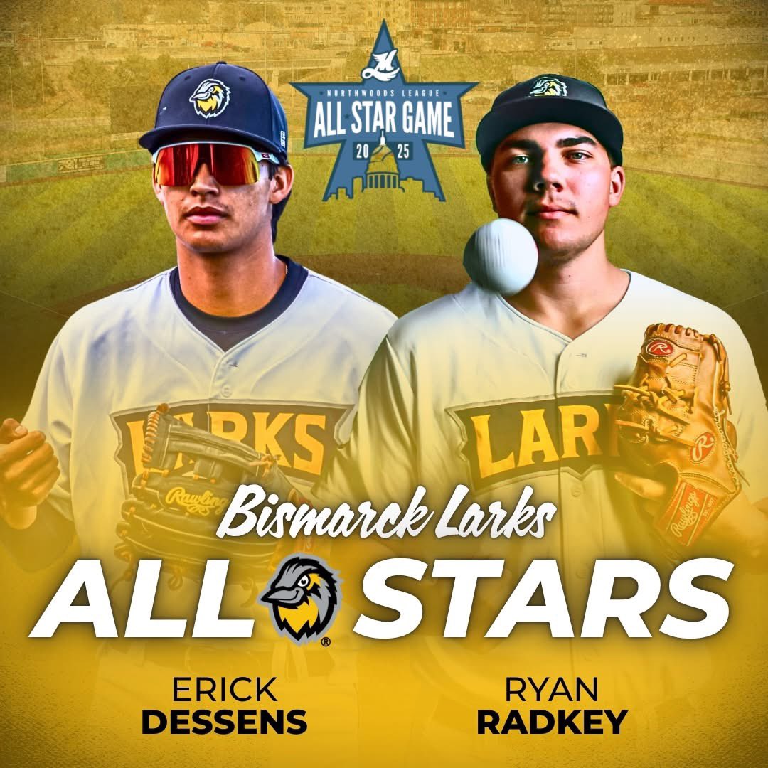 Bismarck Larks tweet media