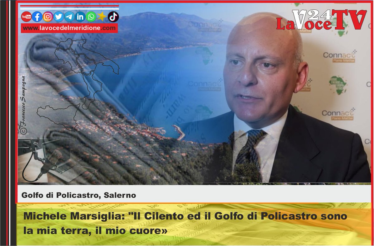 Michele Marsiglia: "Il Cilento ed il Golfo di Policastro sono la mia terra, il mio cuore"  di Francesco Sampogna
lavocedelmeridione.com/2025/07/07/mic…