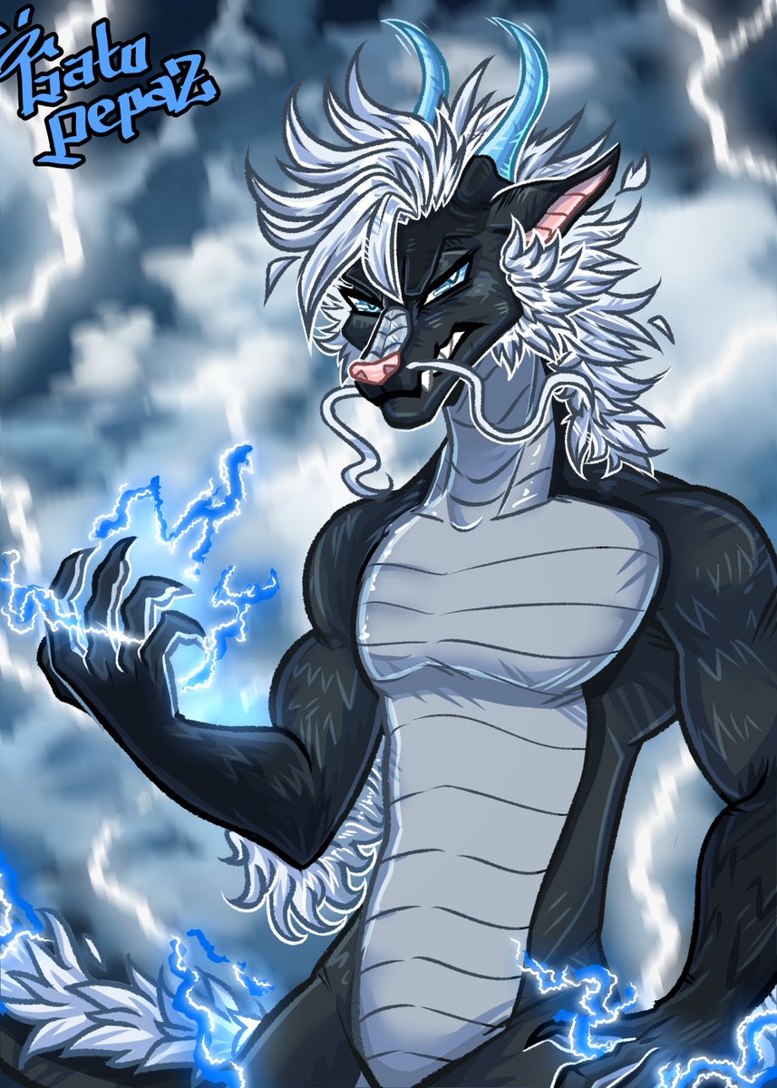GatoPepaz's tweet image. STORMY FUNKY FURRY HALFBODY for
@MarkDaWizard 
#furryartwork #furryartist #artmoots