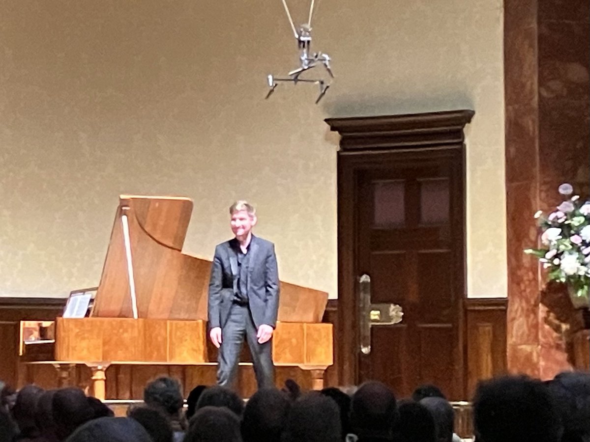 Adrian_Specs's tweet image. Beautiful recital @wigmore_hall tonight from @keyboardkris, focusing on early Schubert compositions. The first half was brilliantly programmed, with the feel almost of a deliberate sustained sequence: it’d be lovely to think a CD release might emerge from this.
