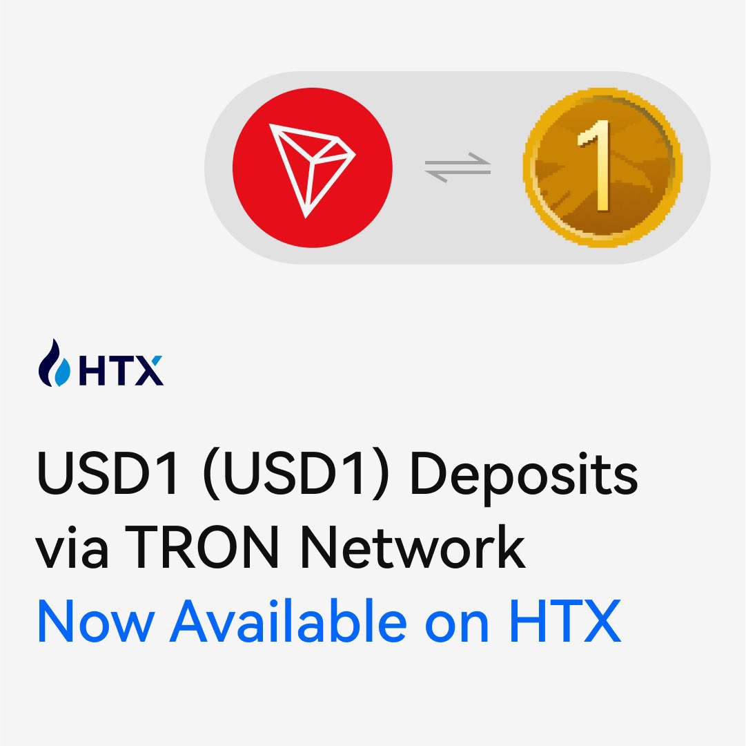 MoonHuntPro's tweet photo. 🚨 Game Changer

@HTX_Global just became the first to support $USD1 deposits on TRON. 🔥
This move fast-tracks the momentum behind @worldlibertyfi and takes the ecosystem to the next level. 🟡

#USD1 #WLFI #DeFi #TRON https://t.co/2riA1zwh0H