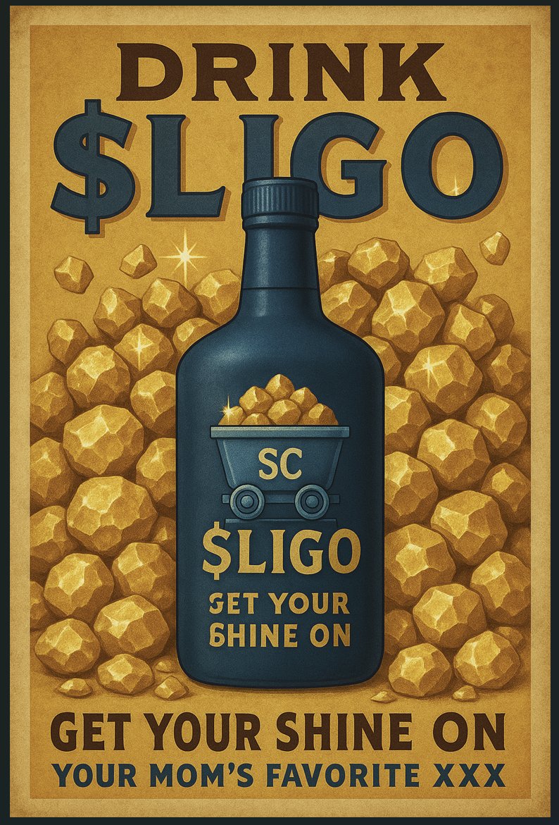 LIGO_Company's tweet photo. Shine on! ...with the ultimate #Memecoin for the shiners and miners!
https://t.co/YWOyRhSws5 

 #ShineCoin $LIGO #Defi #presale #Moonshine #GOLD #Stocks #CryptoLaunch #memecoin100x  #LIGO $LIGO #BFHW @pumpdotfun https://t.co/FkXH3nQZgf