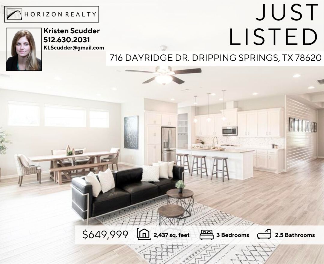 HorizonRealtyTX's tweet image. Horizon Agent, Kristen Scudder just listed  this Texas Hill Country dream home! #justlisted #forsale #HorizonRealty #realtor #realestate

See website: horizonrealtylistings.com/716-dayridge-dr