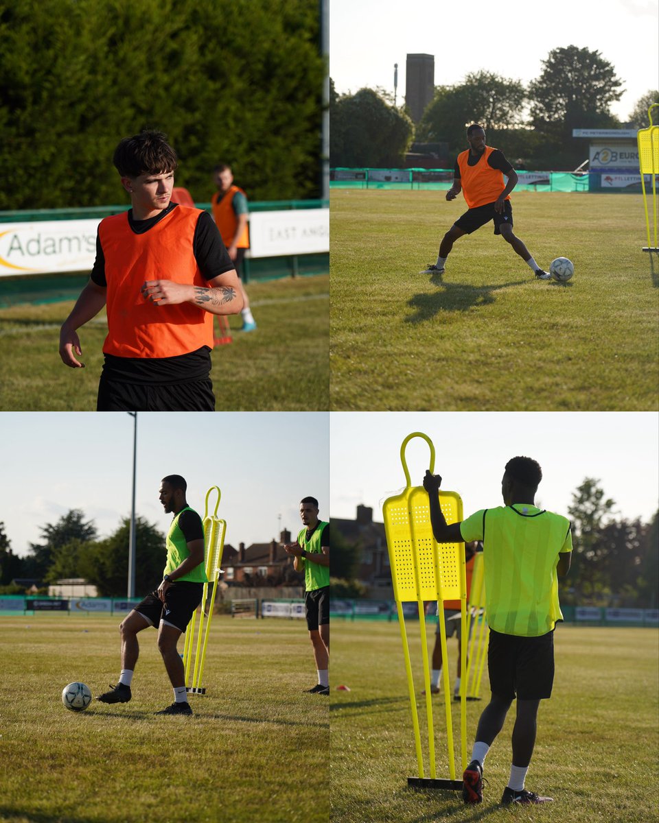 𝙎𝙚𝙩𝙩𝙞𝙣𝙜 𝙩𝙝𝙚 𝙨𝙩𝙖𝙣𝙙𝙖𝙧𝙙𝙨.

Coach Nimesh takes his first session with the boys ahead of Wednesdays game vs Ely City 👀

#fcpeterborough