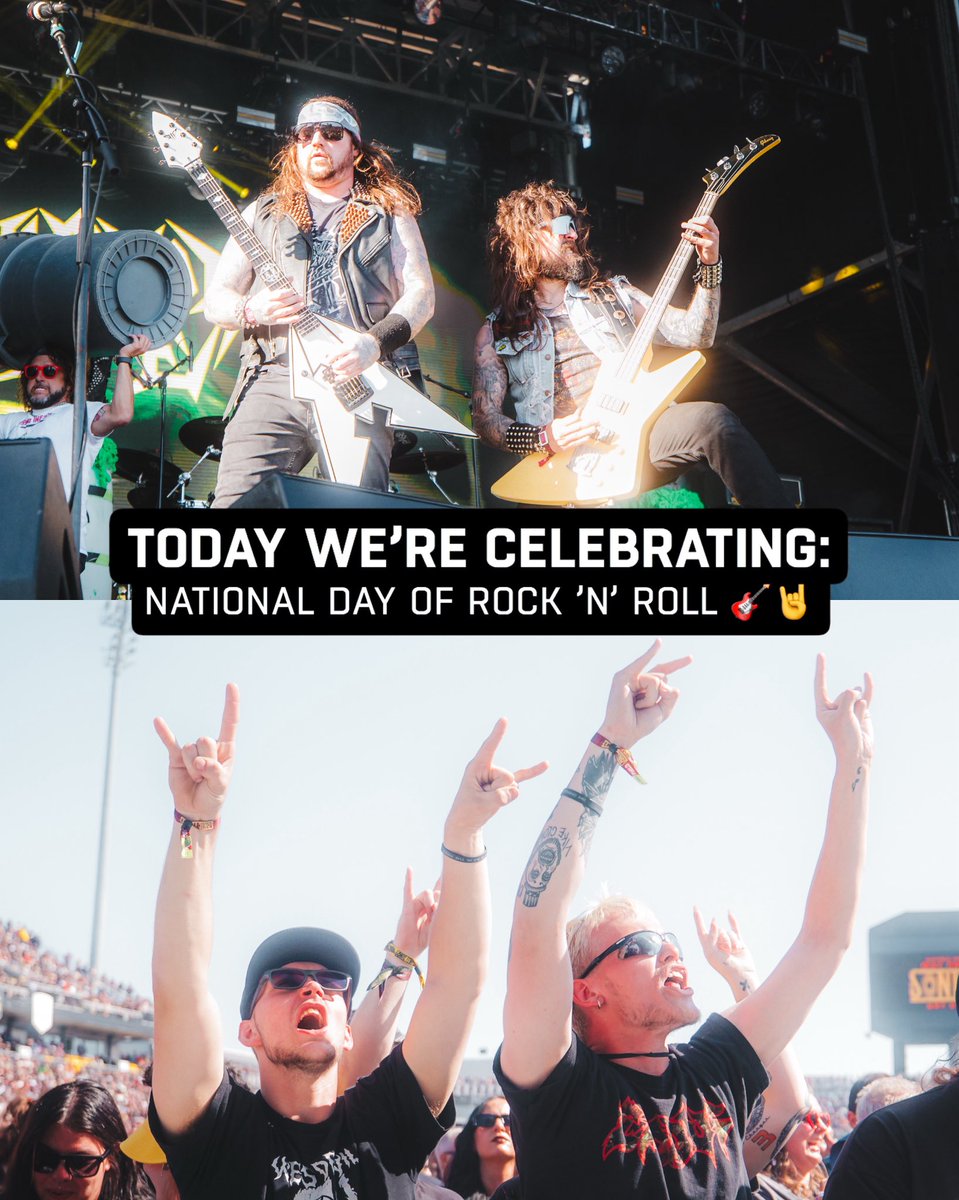 Historic Crew Stadium (@crewstadium) on Twitter photo Rock On Today & Everyday ๐
We're celebrating National Rock 'N' Roll Day the way we know best with <a href="/SonicTempleFest/">Sonic Temple Festival</a>. See you again in May 2026 at <a href="/CrewStadium/">Historic Crew Stadium</a>! Rock On Today & Everyday ๐
We're celebrating National Rock 'N' Roll Day the way we know best with <a href="/SonicTempleFest/">Sonic Temple Festival</a>. See you again in May 2026 at <a href="/CrewStadium/">Historic Crew Stadium</a>!