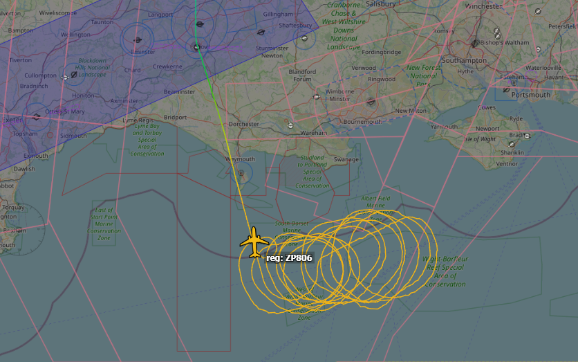 Andyyyyrrrr's tweet photo. 22:04 FALCON 01 RAF P-8/A Poseidon
Complete with Training Exercise over the English Channel.
Requesting RTB To RAF Lossiemouth via #VLN - #SWB - #REMSI
Working Swan Mil 278.600
#FALCON01 Tail : #ZP806 https://t.co/svpYj6dDQB
