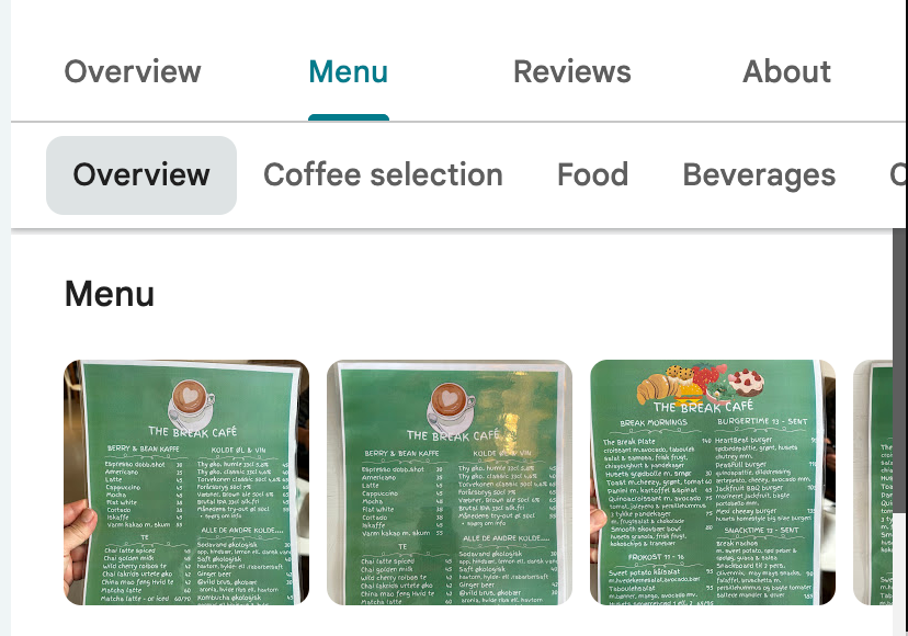 dylan36032's tweet image. would have not figured this out without o3 as the photos of the menu found online look completely different and I wouldn't even have looked more closely