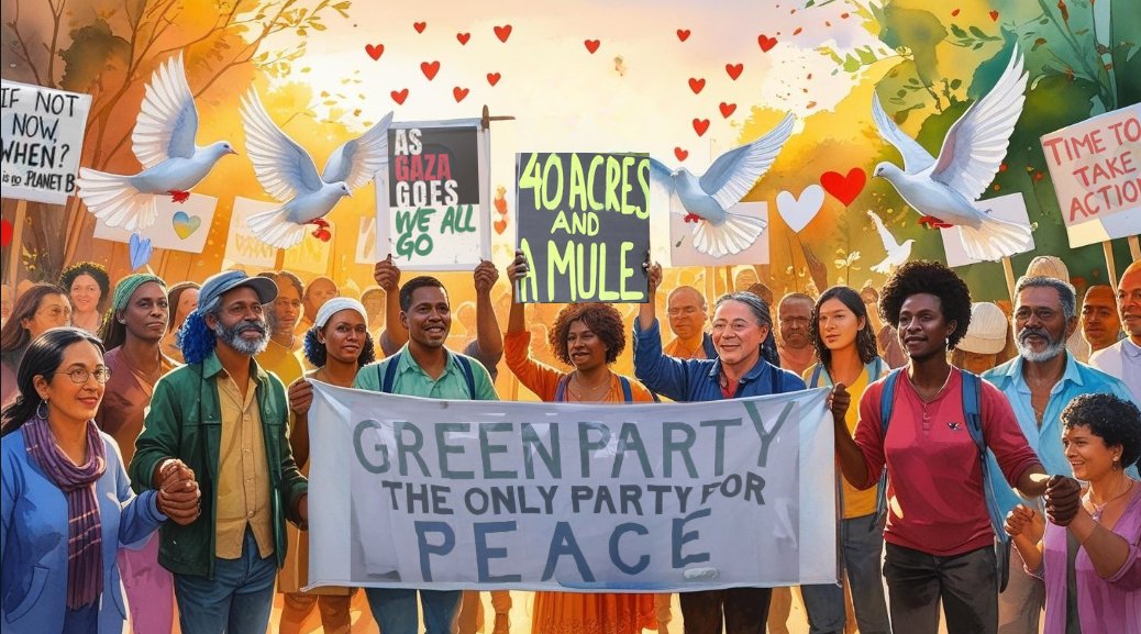 International Peace and Love Day Reflections: “Not Our Fight” and the Power of Solidarity, Let’s remember that true solidarity means meeting people where they are—not shaming them for their exhaustion or their boundaries blackcaucusgreens.org/not_our_fight via <a href="/GPUSBlackCaucus/">US Green Party Black Caucus 🌻</a>