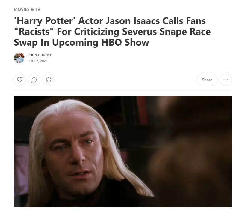 realDocBryant's tweet photo. .@HBO cleared these comments by Isaacs. Once again an entertainment mega-corp is using the #Ghostbusters2016 strategy of attacking and insulting fans in order to get them to watch their content, a strategy which has never worked in all of human history. https://t.co/KlpwxwJX9U