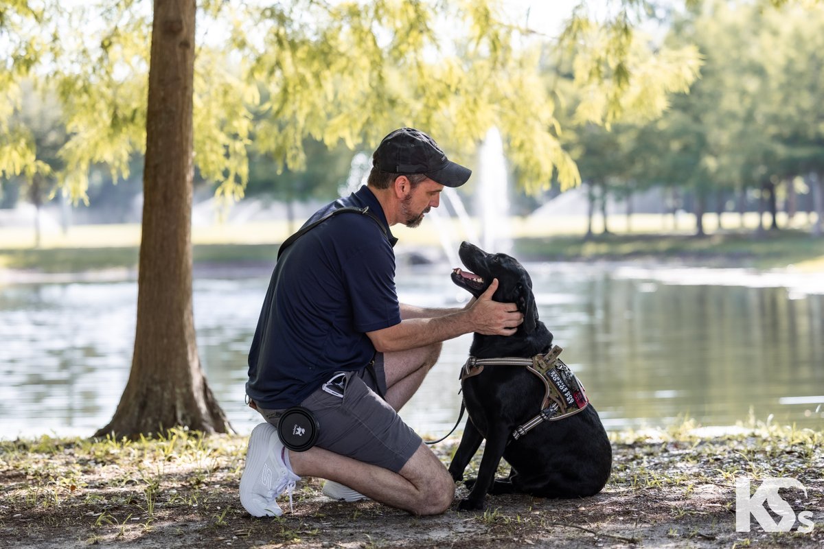 In the military, you're conditioned to take care of the mission &amp; your people first. 

For many Veterans, they don't know how to take care of themselves anymore. That's what we're here for.

At K9s For Warriors, our #ServiceDogs are scientifically proven to mitigate symptoms of