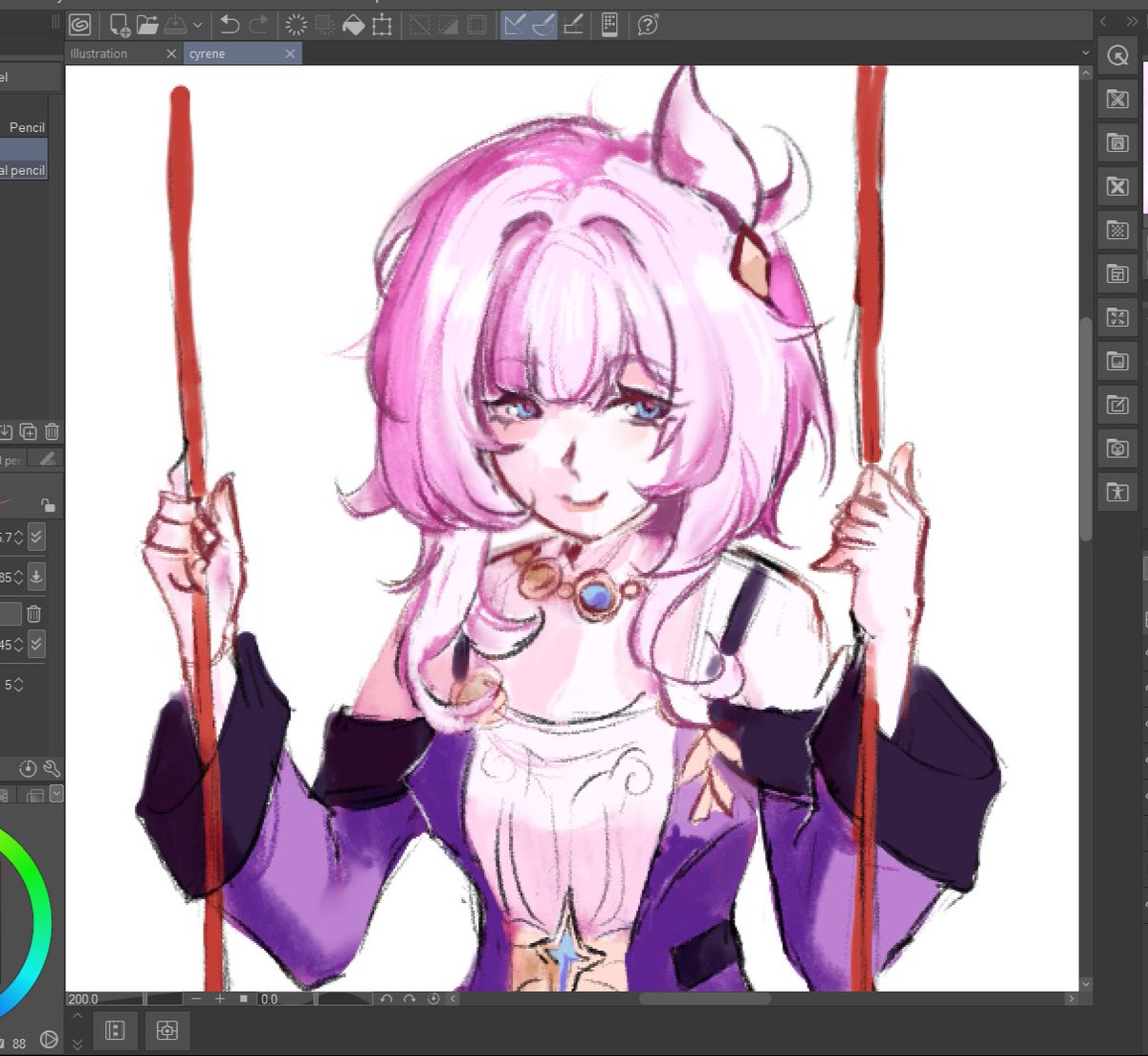 iconaiko's tweet photo. #Cyrene #HonkaiStarRail https://t.co/c8CUaU2UDk