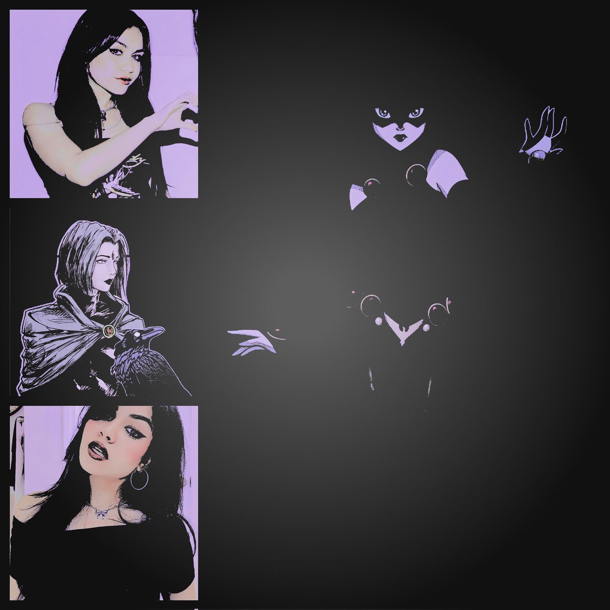DEM0NG0THGIRL's tweet image. Rachel Roth aka "Raven"
โข Independent Portrayal of DC's Raven
โข Proud Gothic Demon Child
โข MDNI/Lewd/NSFW content ahead.
โข Main FC: TaraYummy (may use others for the lewd side)
โข Ships w/ Chemistry! (Bisexual muse)
#DCRP #TitansRP #DCEURP #LewdRP #MarvelRP