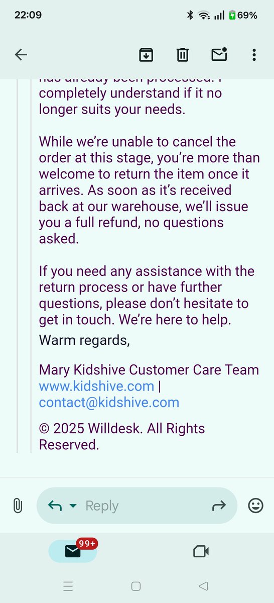 11 emails to this company. 
They started by sending overly friendly AI replies.
Still not received my goods. One month.
Now they've stopped communicating.
Time to start proceedings.
Financial institution involved.
May I politely suggest that no-one else falls for this scam.