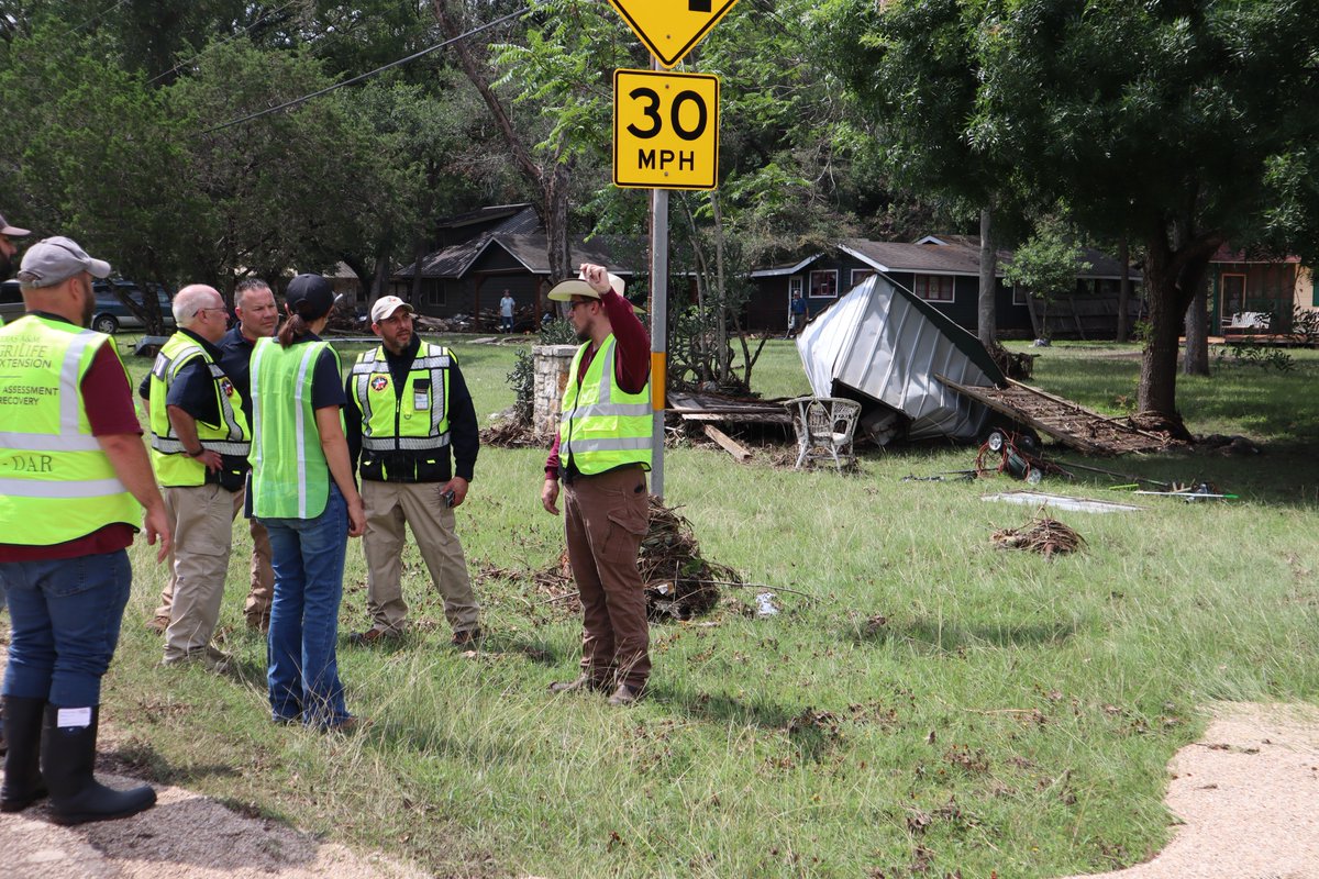 Texas A&M AgriLife Extension Service (@txextension) on Twitter photo Working with <a href="/TDEM/">Texas Division of Emergency Management</a>, the Disaster Assessment and Recovery agents conducted assessments at residential and other properties along the Guadalupe River today.
Efforts are ongoing, and Texans are encouraged to report damages with the iSTAT at damage.tdem.texas.gov. Working with <a href="/TDEM/">Texas Division of Emergency Management</a>, the Disaster Assessment and Recovery agents conducted assessments at residential and other properties along the Guadalupe River today.
Efforts are ongoing, and Texans are encouraged to report damages with the iSTAT at damage.tdem.texas.gov.