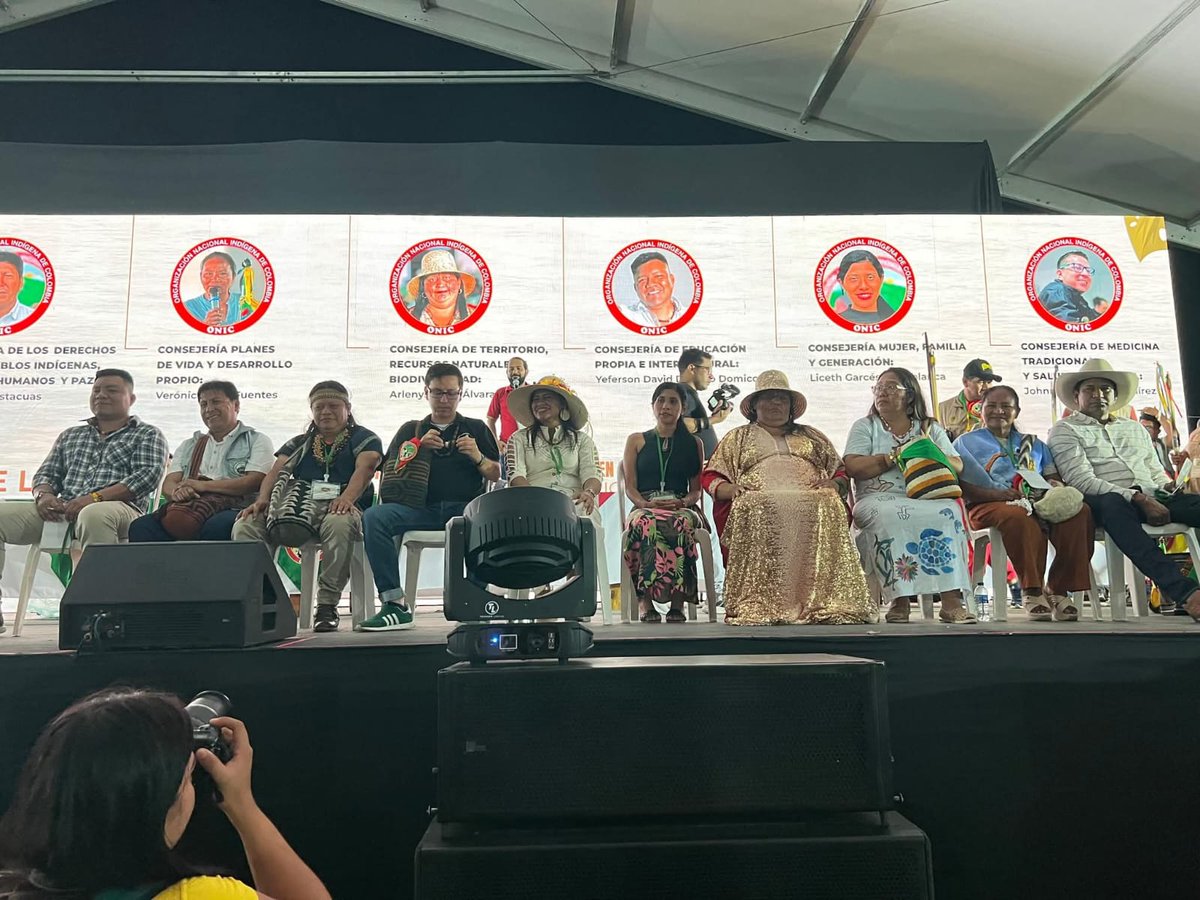 #LíderesaUwa
Liceth Garces Lideresa Indígena U'wa Asume la responsabilidad de la Consejería Mujer, Familia y Generación de la Organización Nacional Indígena de Colombia ONIC.
En el XI congreso de las Organización Nacional Indígena de Colombia ONIC