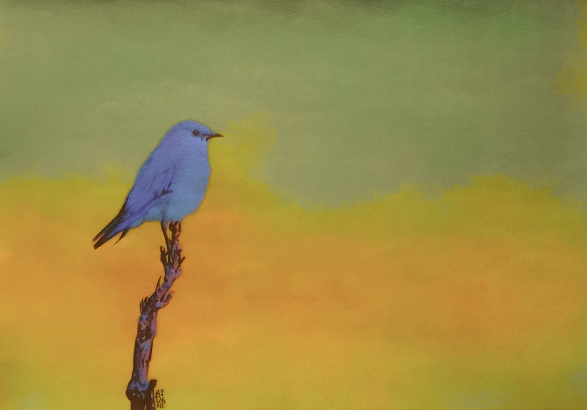 IanBourneArt's tweet image. βBare ruined choirs, where late the sweet birds sang. β