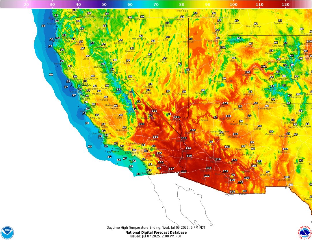 🚨 HEAT ADVISORY 🚨
Wed, July 9 @ 10AM → Thu, July 10 @ 8PM
🥵 Extreme heat can be dangerous. Stay safe, Rialto:
✅ Drink water
✅ Never leave kids/pets in cars
✅ Wear light clothing
✅ Check on elderly neighbors
📍Need to cool off?
Call (909) 421-4949 for cooling center info.