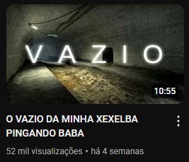 toda vez q eu vejo aqueles video de vazio de algum jogo no yt eu lembro disso