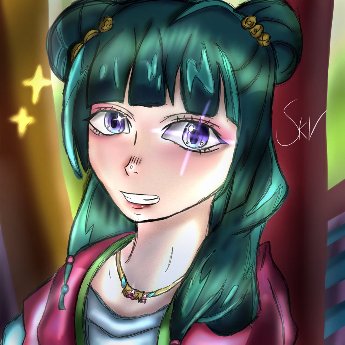 Sketchluo's tweet image. Eu amo desenhar as protagonistas mais fodas dos animes af
#art #maomao #ApothecaryDiaries #drawing