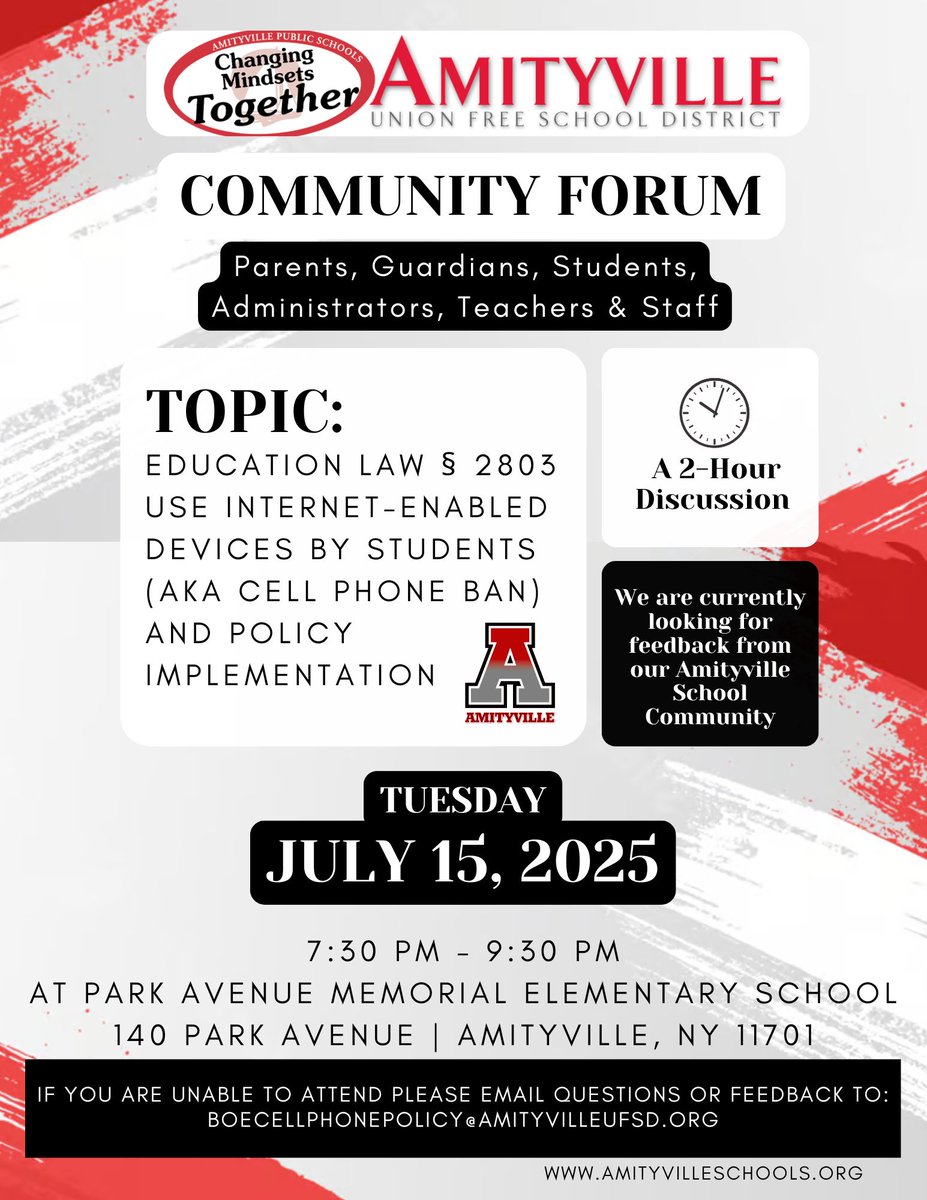 Amityville UFSD (@amityvilleufsd) on Twitter photo 