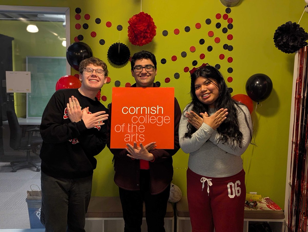 Cornish College of the Arts at Seattle University tweet media