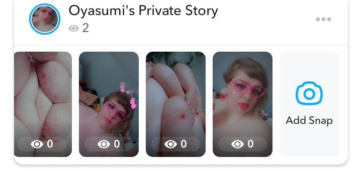 Just added to the private story! Only $5 to join!

Cashapp: $oyasumiokashi
Venmo: @oyasumiokashi