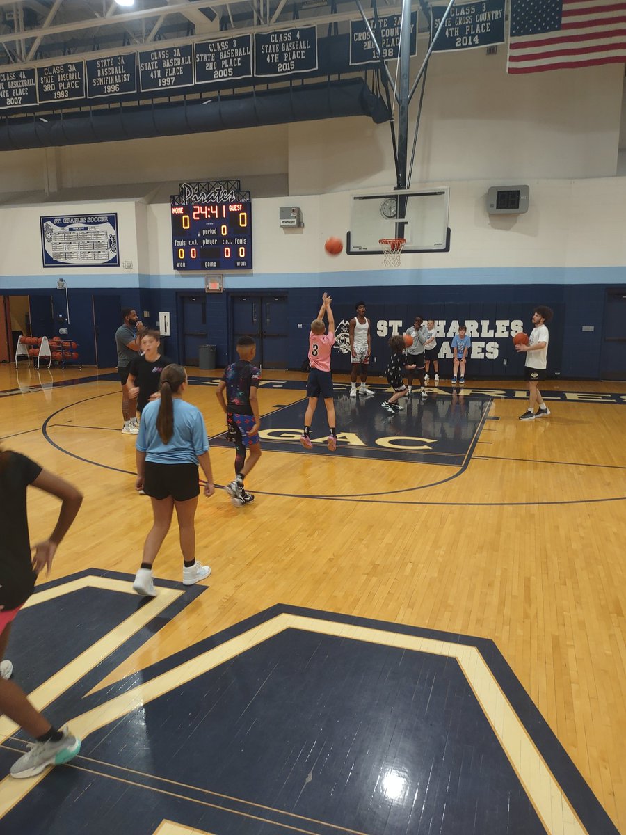 Great day of camp today. A bunch of future Pirates got better today. Loved seeing everyone compete to improve.