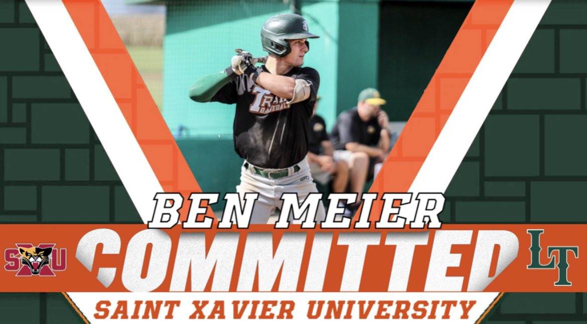 Congratulations to Ben Meier on his commitment to Saint Xavier University!