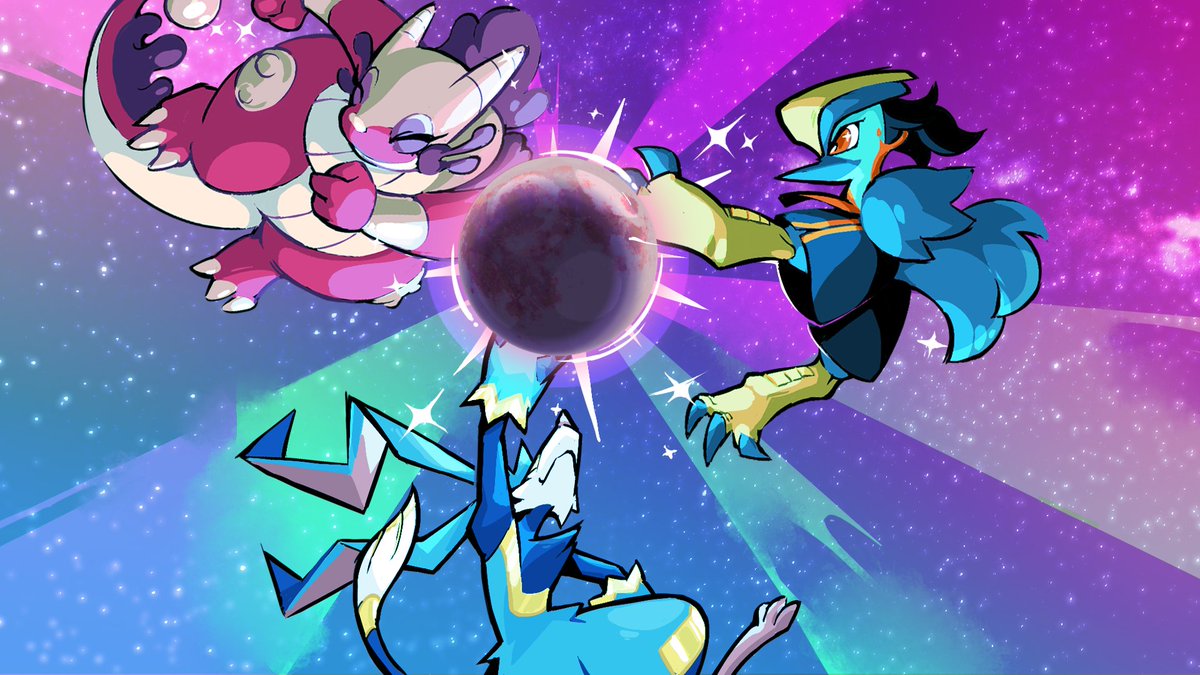 It's time for a REMATCH! 🎉🏐

The starters, all complete with fancy animation, will face off in a SECOND Bigmoon bash... Who will you represent?!

Join us THIS Friday, July 11th 4PM PST to Sunday, July 13th 4PM PST and fight for your fave's honor and glory! You can only pick 1..