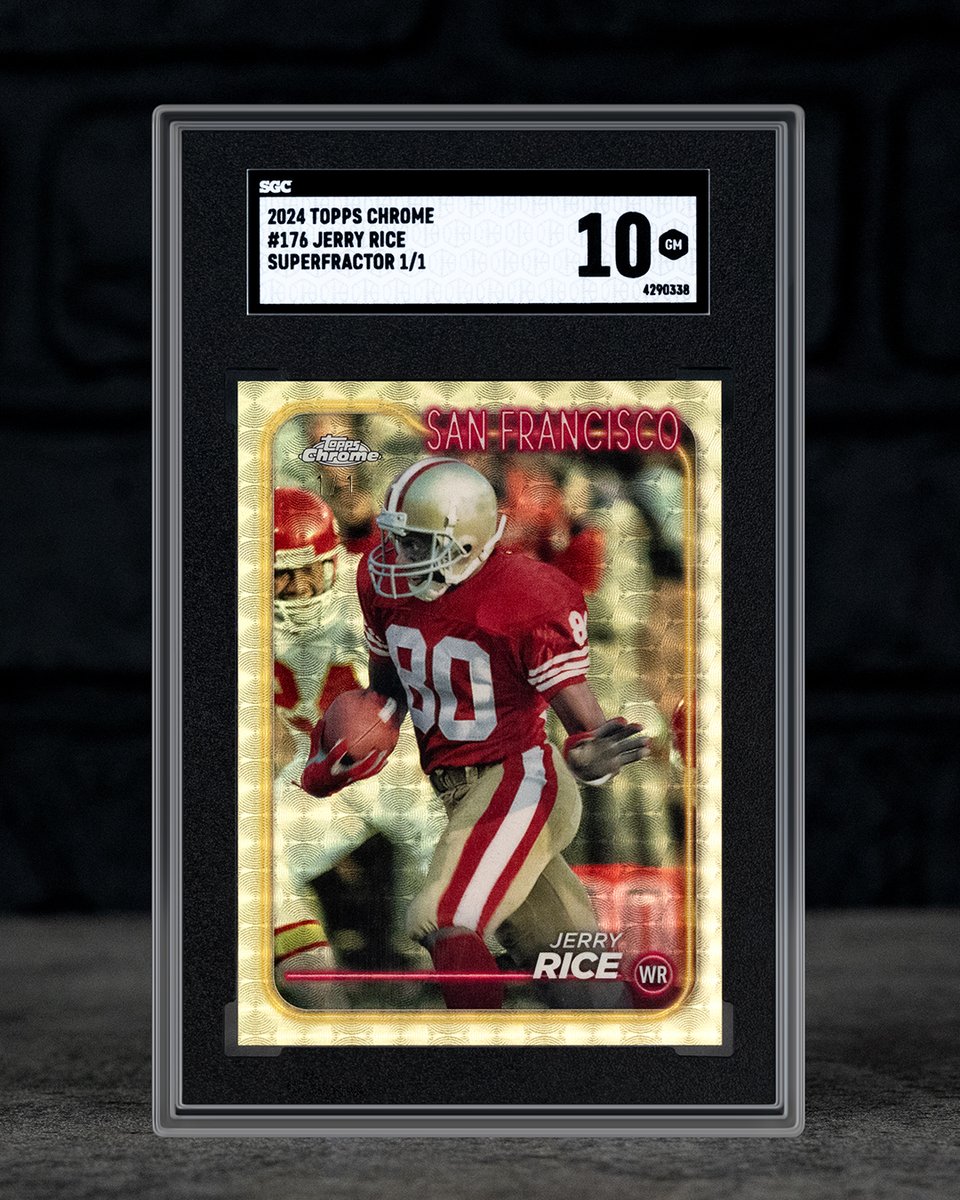 sgcgrading's tweet image. 1/1 Superfractor of the best WR to ever play the game 👐🏈