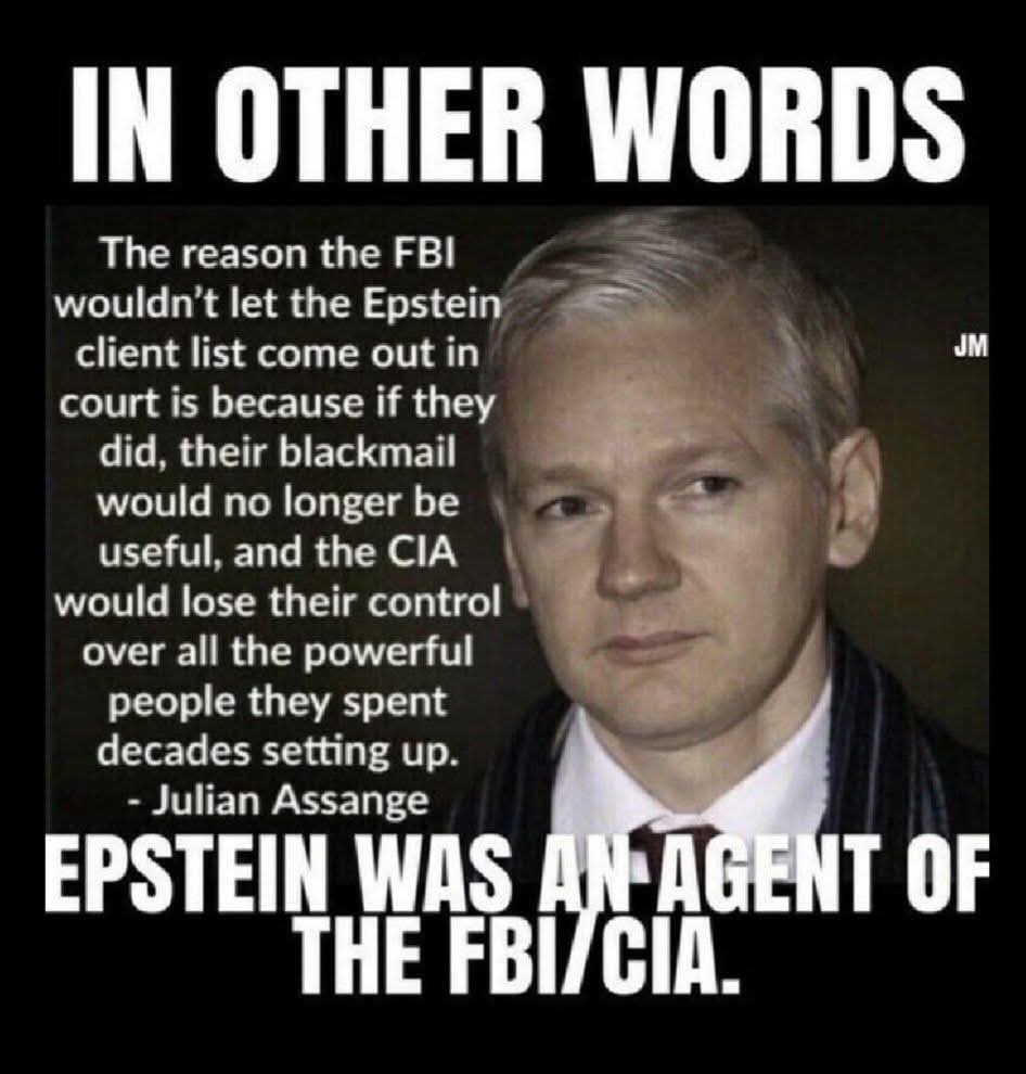 Bill_Owen's tweet image. If anyone wants the #ClientList list all they have to do is to go to Federal Correctional Institution, Tallahassee (FCI Tallahassee) in Florida and ask her.
But they won&apos;t.
No one ever did.
If the list did come out that would destroy America.