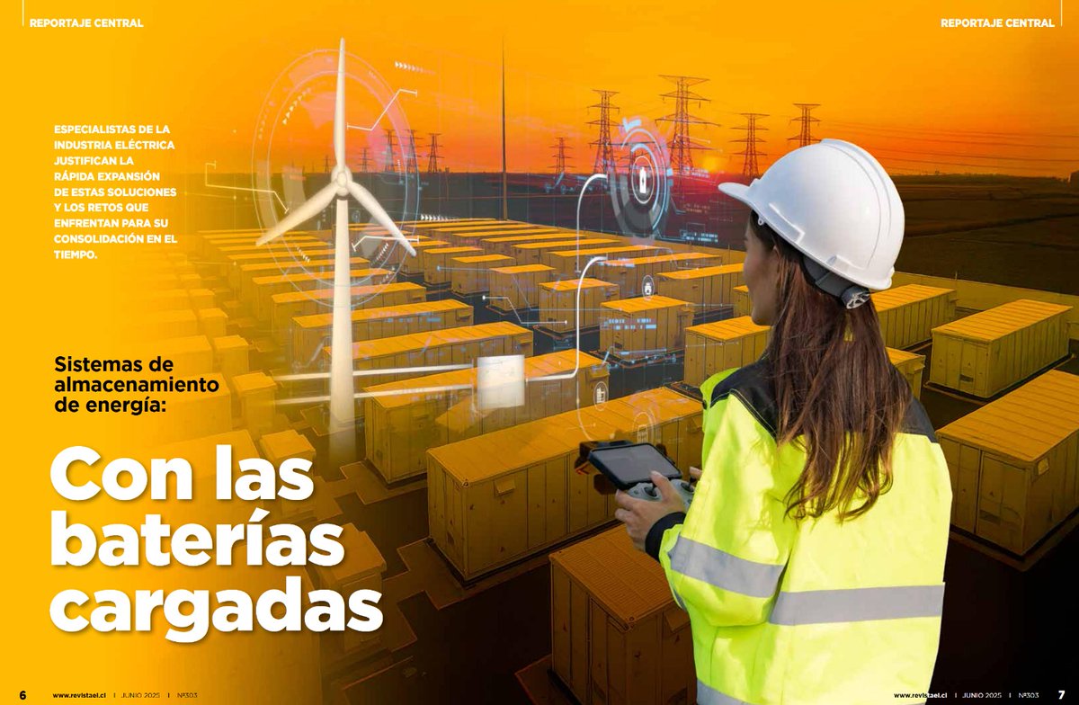 acesol's tweet image. En el reciente reportaje de @r_electricidad , nuestro director de Regulación y Políticas Públicas, Danilo Jara, destacó el crecimiento sostenido en la capacidad instalada de sistemas de almacenamiento en 🇨🇱, impulsado por tres factores principales:
Leer en
lnkd.in/eqcbQ77n