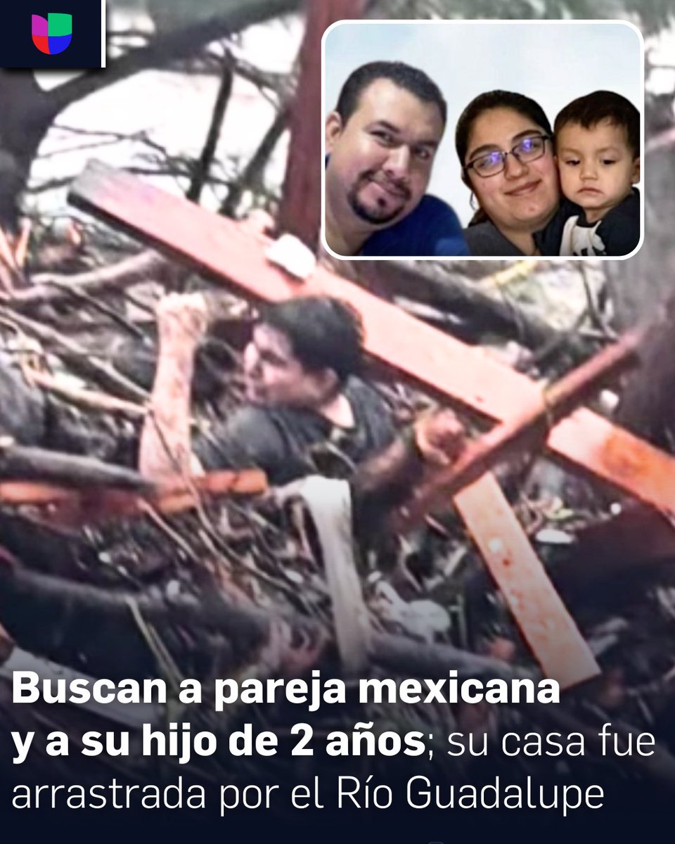 El hijo adolescente de la pareja fue hallado vivo bajo los escombros. Esto es lo que se sabe de la familia desaparecida: 👉 uni.vi/U1H6106f2ZN