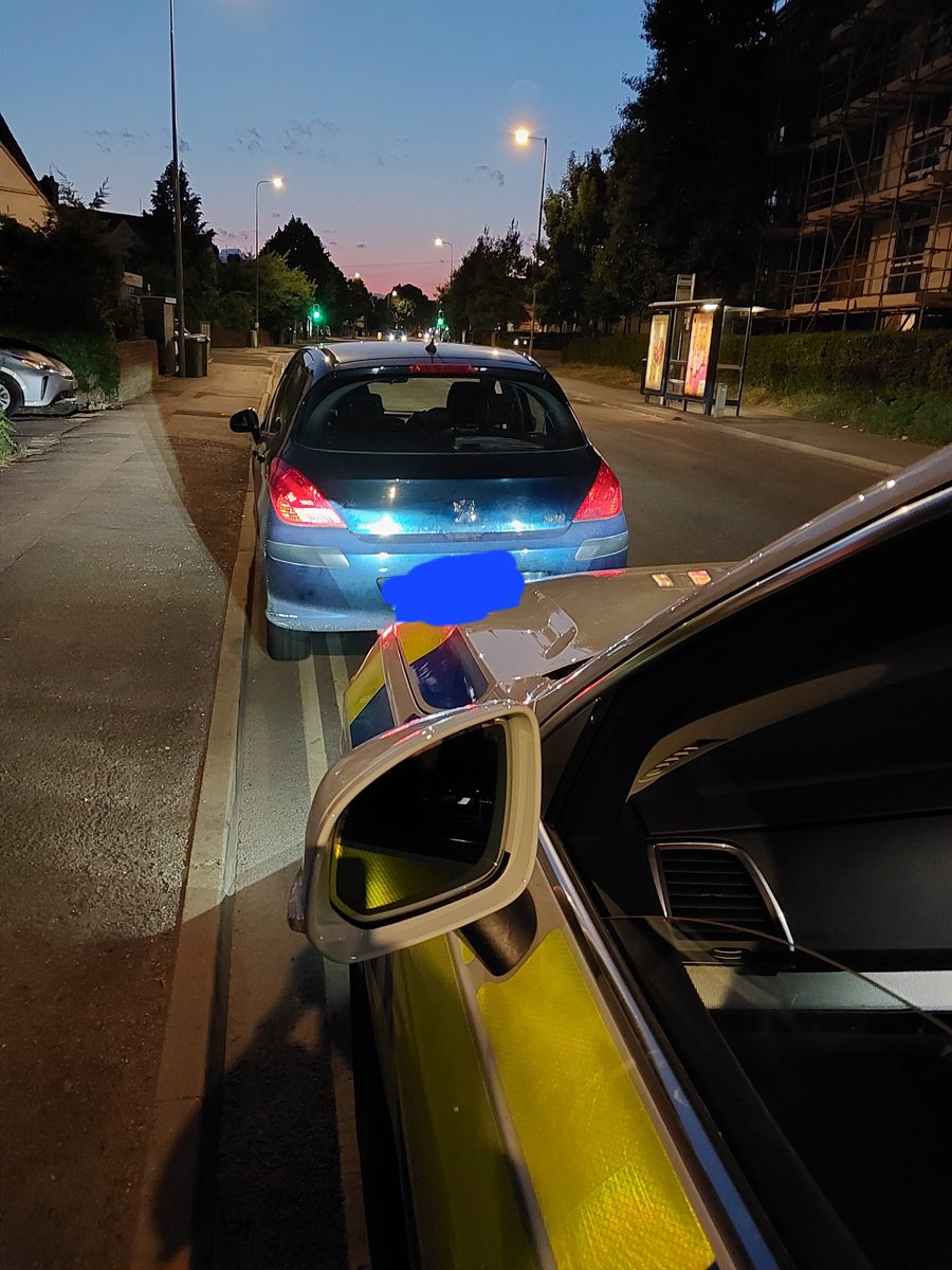 Vehicle stopped on Cowley road, Oxford this evening. Driver had no licence or insurance. Vehicle recovered.  Driver reported for offences and will be off to Court soon. #Optutulage #Oxoncshift #P4245 #P6874