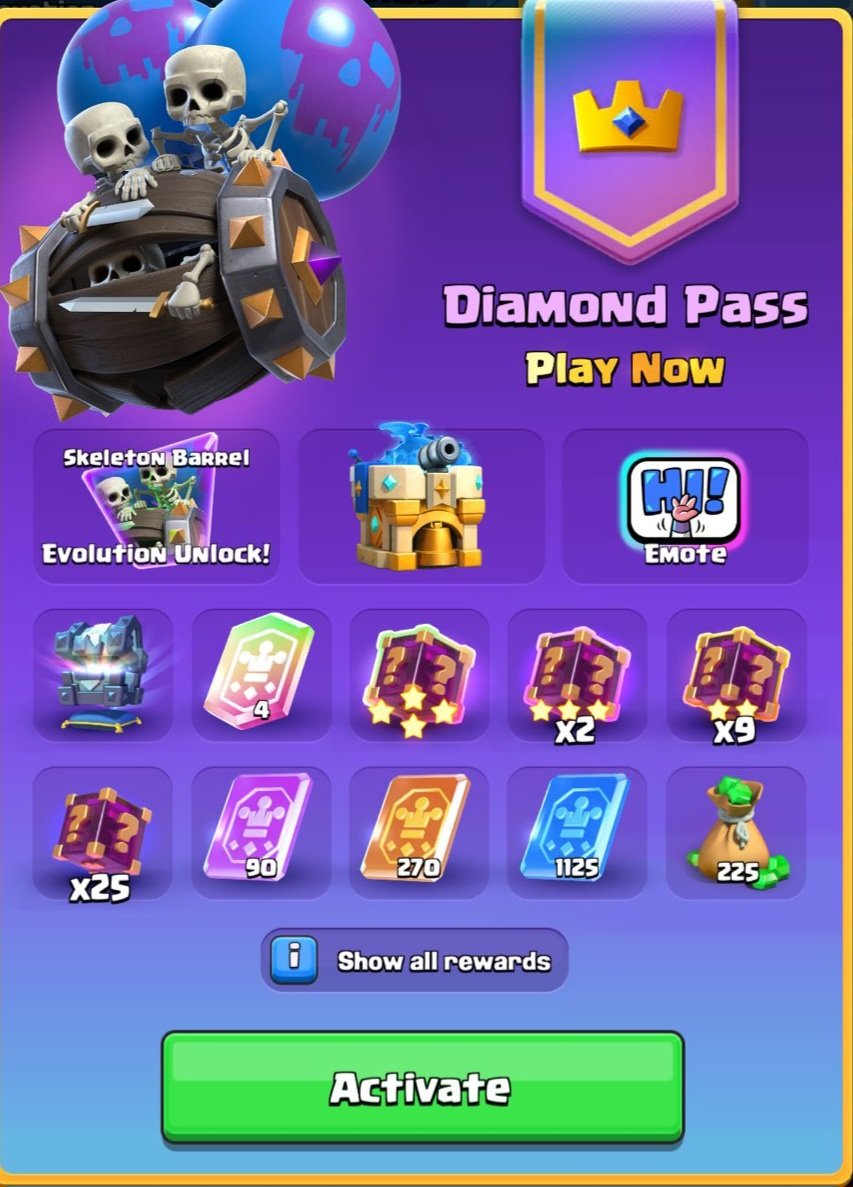 🎁 ×3 Diamond Pass Giveaway 🎁

To Enter :

- Retweet ♻️ 
- Follow <a href="/FFlevi_/">Levi</a> 
- Follow <a href="/Ludi_CR/">ʟᴜᴅɪ</a> 
- Follow <a href="/sylviabscrcm/">Sylvia</a> 
- Comment Any Emoji 💬

Good Luck , winners in 72 Hours ⏰️  #ClashRoyale