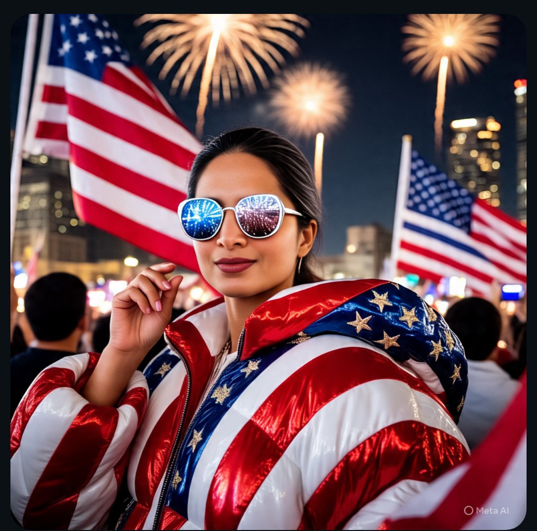 kheer003's tweet photo. What would be the key separator between generative AI and human intelligence? 

Karma ? 

#AI #GenerativeAI @Meta AI images #havingfunwithAI #Happy4thofJuly #4thofjuly2025 https://t.co/dfluUF2hyk