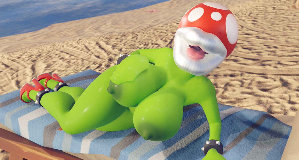 Emilyxx (@succubusemilyxx) on Twitter photo I know it's terrible, but I finally got around to making a render in Blender 😅. I've always loved wyerframez piranha plant, and wanted to try making something with her while learning Blender.
Piranha plant model by <a href="/wyerframeZ/">wyerframeZ</a>
Beach scene by <a href="/SHM_9000/">SuperHentaiMaster9000</a> I know it's terrible, but I finally got around to making a render in Blender 😅. I've always loved wyerframez piranha plant, and wanted to try making something with her while learning Blender.
Piranha plant model by <a href="/wyerframeZ/">wyerframeZ</a>
Beach scene by <a href="/SHM_9000/">SuperHentaiMaster9000</a>