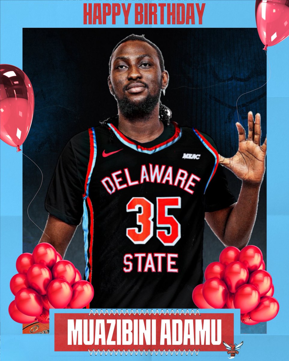 DSUMBB's tweet image. Hornet Nation please help us wish Muazibini Adamu a Happy Birthday! 🎂🎉