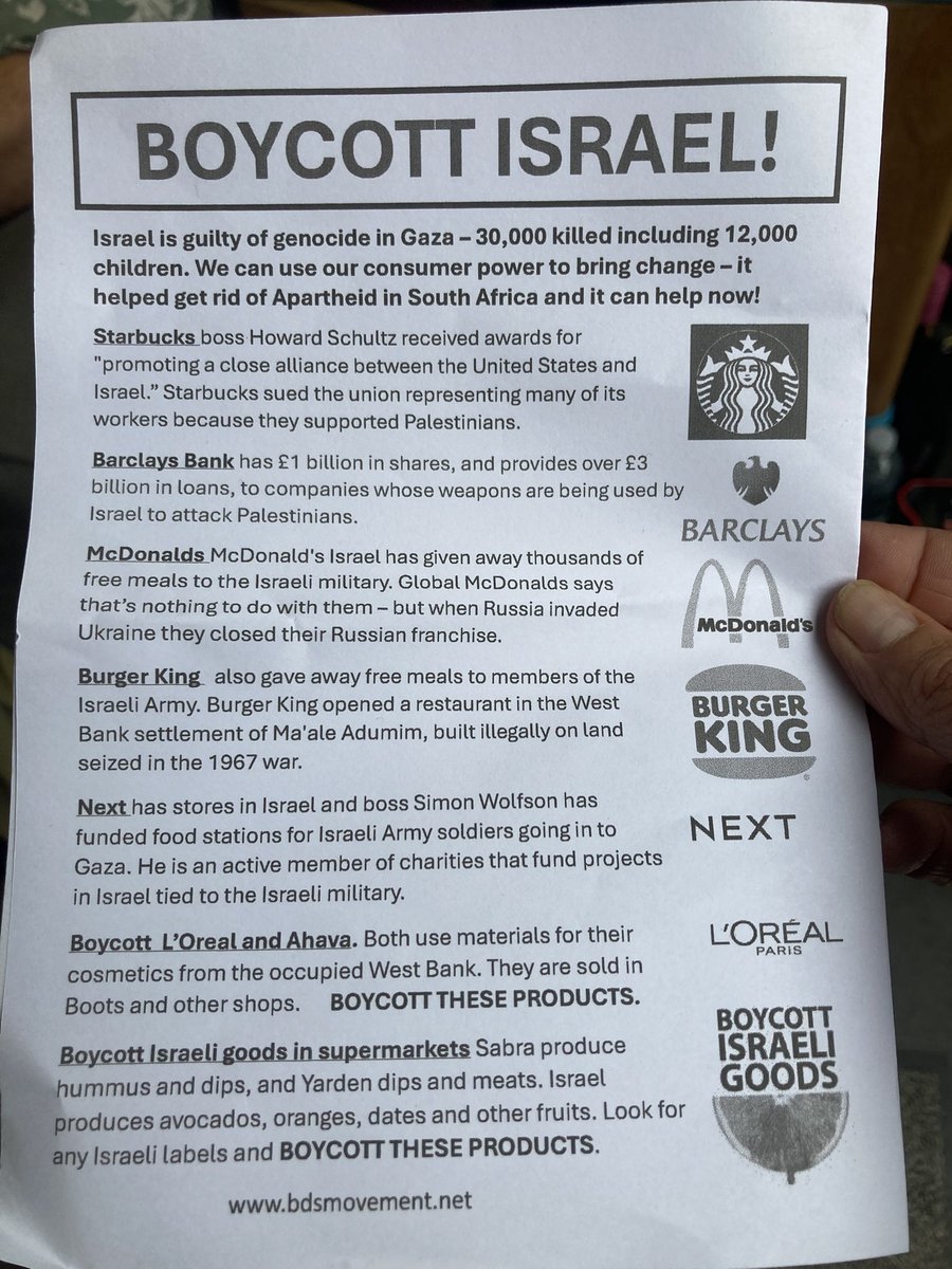 ExeterPsc's tweet image. #BoycottIsrael #Endthegenocide Exeter 5.7.25
