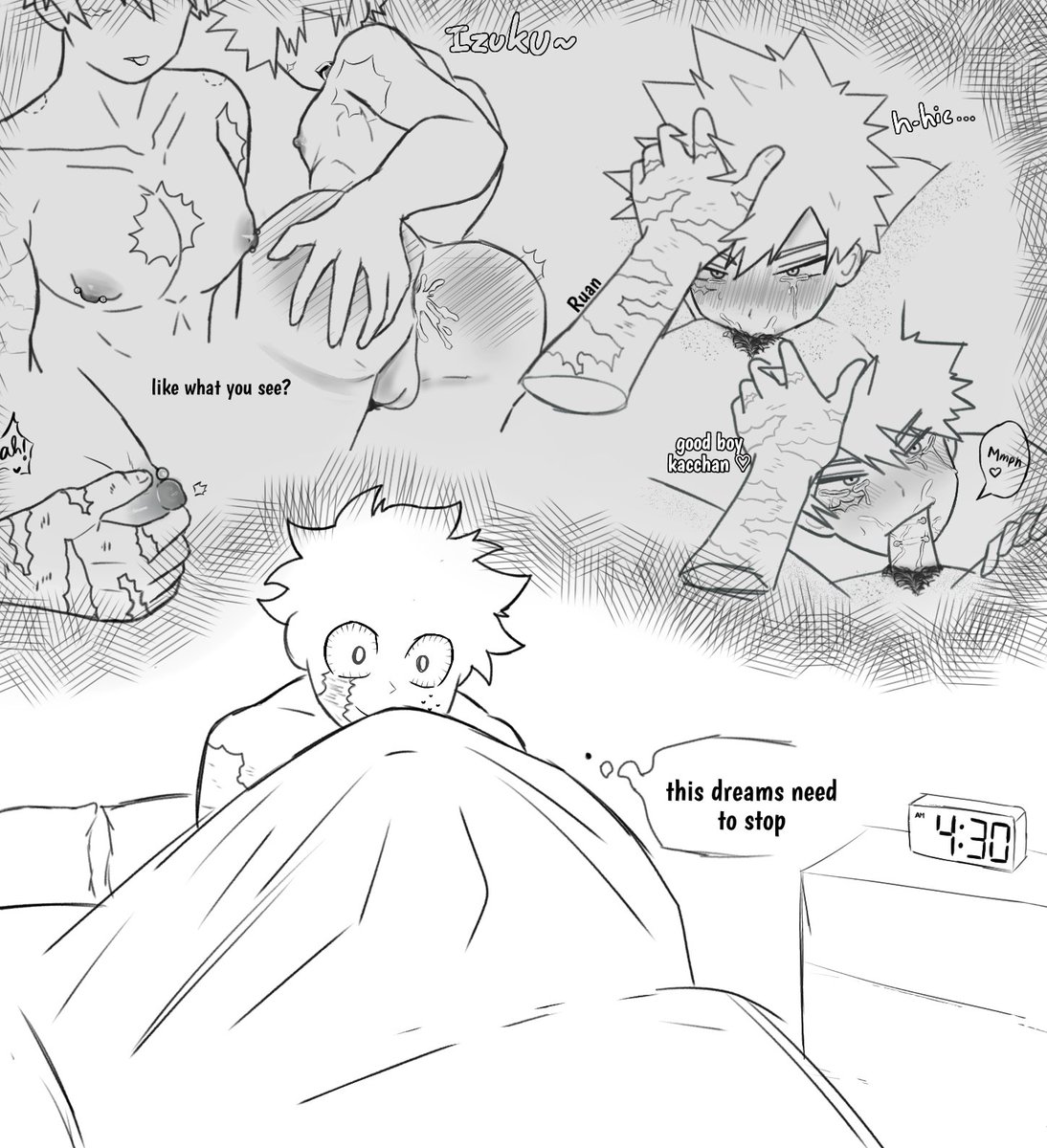 Artists, show your most popular pieces !! ^^

Something about Izuku's dreams 
#dkbk #出勝