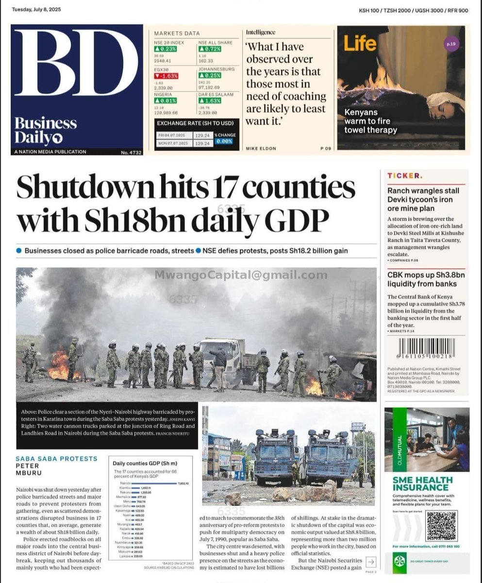 Economic collapse imminent at this rate!
Ruto you must resign now!