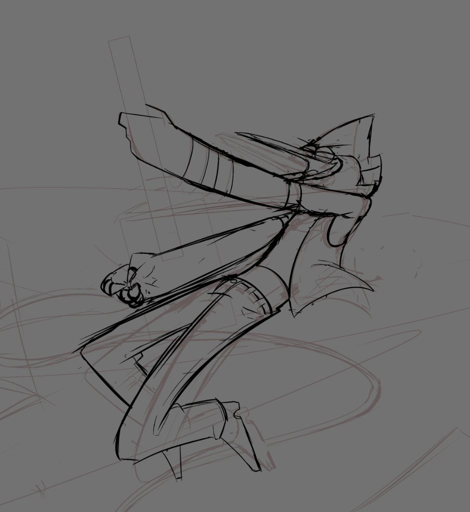 andrew_flas's tweet image. was also working on this kewl Mordecai drawing but i kinda don't like the posing, so in case i don't finish it here's a wip