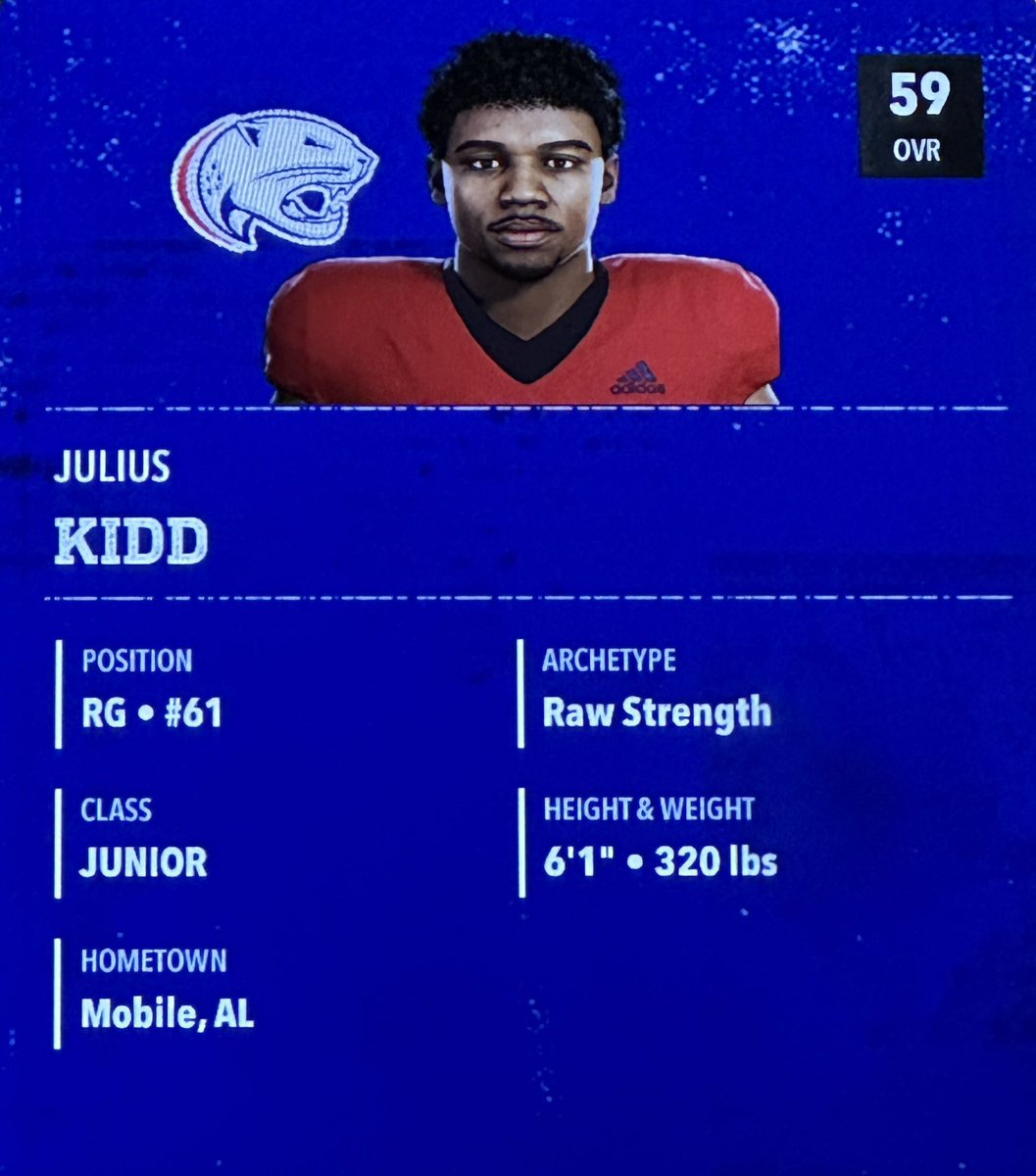 Davidson Warrior Football ๐ (@thedwarriors) on Twitter photo ๐ฎ The Warriors are In the Game! <a href="/EASPORTSCollege/">EASPORTSCollege</a>
-UAB Kicker Jonah Delange
-Houston Running Back DJ Butler
-Troy Defensive Back Justin Powe
-South Alabama Offensive Lineman Julius Kidd
#Davidson #Warriors #ncaafootball26 #InTheGame ๐ฎ The Warriors are In the Game! <a href="/EASPORTSCollege/">EASPORTSCollege</a>
-UAB Kicker Jonah Delange
-Houston Running Back DJ Butler
-Troy Defensive Back Justin Powe
-South Alabama Offensive Lineman Julius Kidd
#Davidson #Warriors #ncaafootball26 #InTheGame