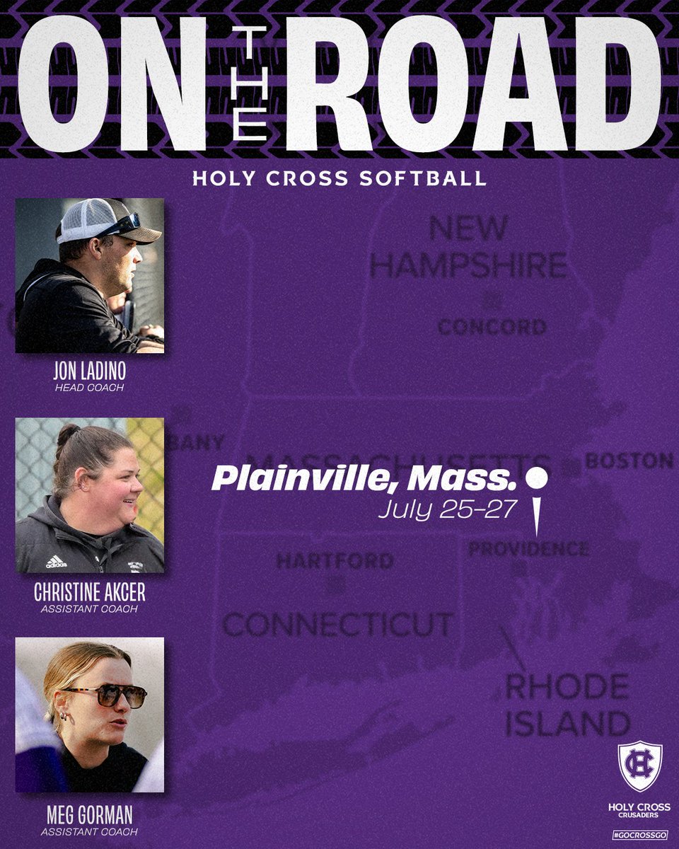 Holy Cross Softball (@hcrosssb) on Twitter photo ๐ฅ All three coaches will be searching for future Crusaders at the New England's Finest Summer Showcase in Plainville, Mass. ๐!
#GoCrossGo | <a href="/GoHolyCross/">Holy Cross Athletics</a> | <a href="/PatriotLeague/">Patriot League</a> ๐ฅ All three coaches will be searching for future Crusaders at the New England's Finest Summer Showcase in Plainville, Mass. ๐!
#GoCrossGo | <a href="/GoHolyCross/">Holy Cross Athletics</a> | <a href="/PatriotLeague/">Patriot League</a>