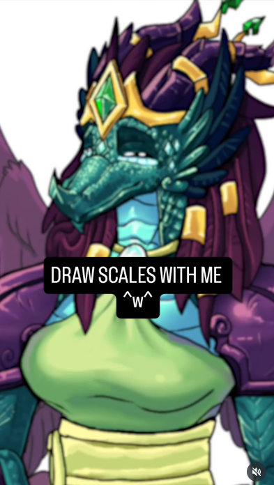 NaluArts1's tweet photo. I'M FINALLY HOME! I had little time to work while traveling but I realised I never posted this here!
It's a little tutorial on how to paint scales on my instagram >:D 
 
#art #arttutorial #dragon #rpg 

https://t.co/HdZqidQyN1 https://t.co/f9WNeP2hxr