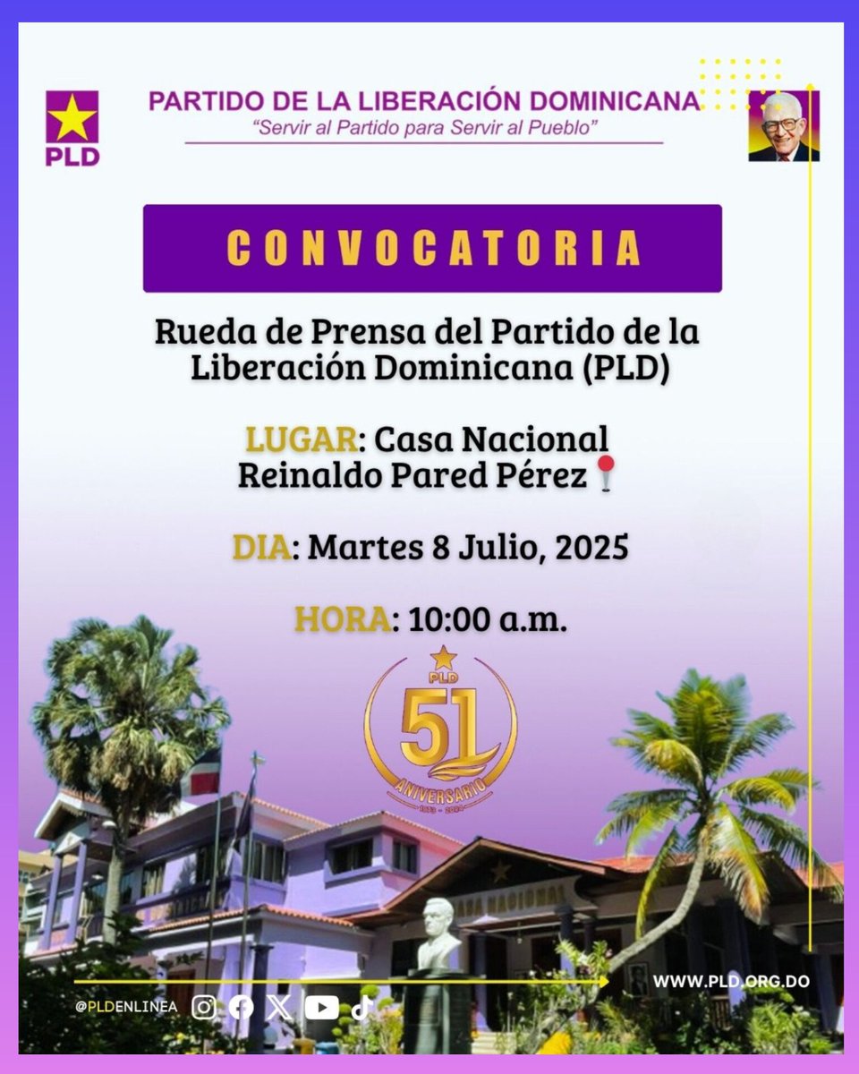 #CovocatoriaPLD